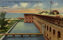 Old Fort Jefferson on Dry Tortugas Old Fort Jefferson on Dry Tortugas