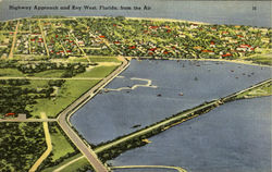Highwayn Approach and Key West from the Air Highwayn Approach and Key West from the Air