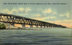 Bahia Honda Bridge Highest of Overseas Highway on the Way Bahia Honda Bridge Highest of Overseas Highway on the Way