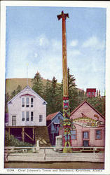 Chief Johnson's Totem and Residence