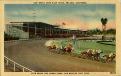Santa, Anita Race Track