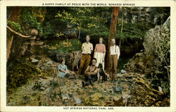 A Happy Family At Peace With The World, Hot Springs National Park
