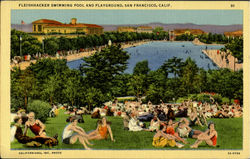 Fleishhacker Swimmng Pool And Playground
