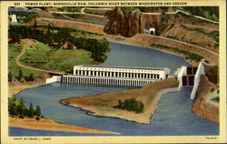 River Between Washington And Oregon, Power Plant