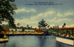 Weekiwachee Spring on florida's Gulf Coast Scenic Highway