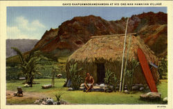 David Kaapuawaokamehameha At His One-Man Hawaiian Village
