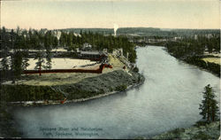 Spokane River And Natatorium Park