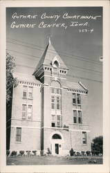 Guthrie County Courthouse Postcard