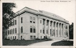 Daviess County Courthouse Postcard