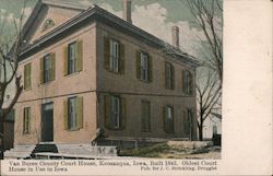 Van Buren County Courthouse Postcard