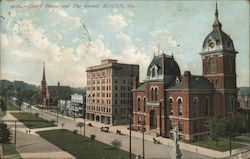 Courthouse and The Grand Postcard