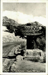Psn Mountain Entrance, Sequoia Natural Park