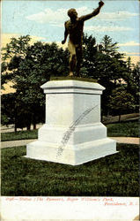Statue Roger William's Park