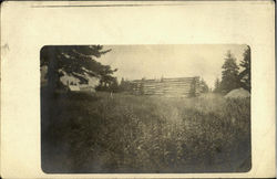 Building Log Cabin