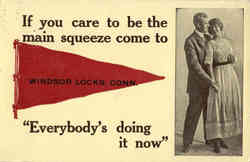 Windsor Locks Banner Card