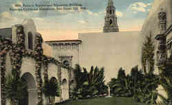 Patio in Science and Education Building, Panama-California Exposition