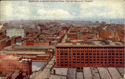 Looking North From Top Of Masonic Temple