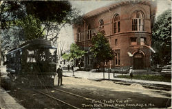 First Trolly Car
