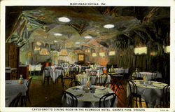 Caves Grotto Dining Room In The Redwoods Hotel