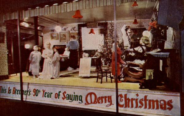 Christmas Window At Breuner's California Christmas Window At Breuner's California