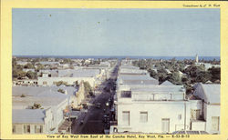 View Of Key West From Roof Of The Concha Hotel View Of Key West From Roof Of The Concha Hotel