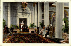 New Lobby Battle Creek Sanitarium New Lobby Battle Creek Sanitarium
