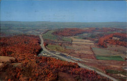 Aerial Of The Pennsylvania Turnpike