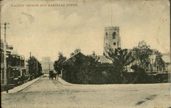 Walton Church And Martello Tower