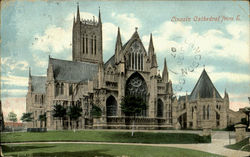 Lincoln Cathedral From E