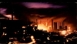 Steel Industry At Night Steel Industry At Night