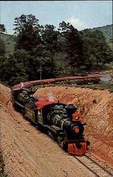 Tweetsie Coming Thru The First Pass As She Leaves The Station