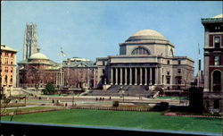 Columbia University Area With Seth Low Memorial Library, Broadway And 116th Street