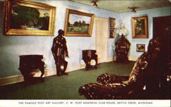 The Famous Post Art Gallery, C. W. Post Memorial Club House The Famous Post Art Gallery, C. W. Post Memorial Club House