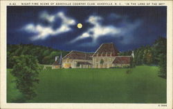 Night-Time Scene Of Asheville Country Club