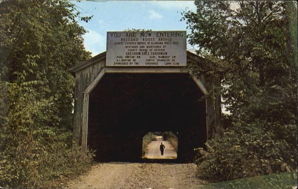 Buzzard Roost Covered Bridge Colbert County Alabama Buzzard Roost Covered Bridge Colbert County Alabama