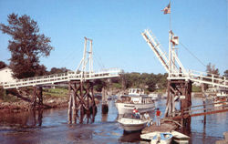 The Footbridge At Perkins Cove The Footbridge At Perkins Cove