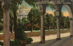 Capitol Grounds And Dome From Senator Hotel Capitol Grounds And Dome From Senator Hotel