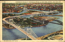 Suspension Bridge Of Triborough Bridge