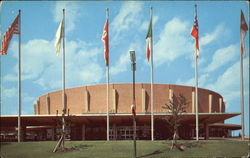 Entrance View Of The New Dallas Memorial Auditorium
