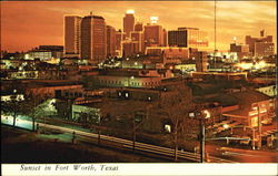 Sunset In Fort Worth