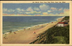 Beach View From High Bluff