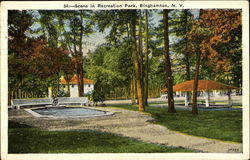 Scene In Recreation Park