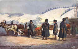 Tuck's Oilette On The Road to Manchuria, Near Lake Baikal