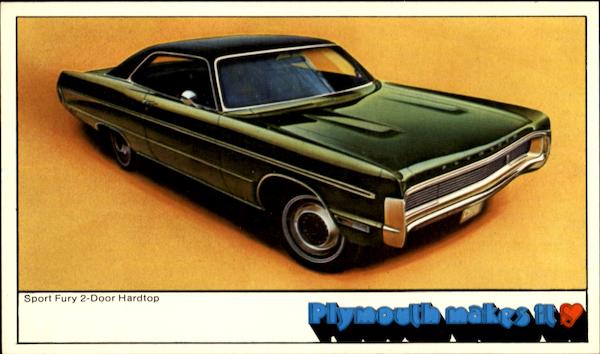 1970 Plymouth Sport Furry Cars