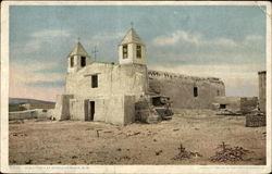 Old Church At Pueblo Of Isleta