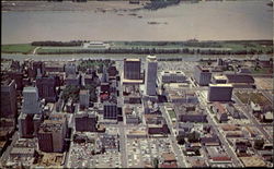Aerial View Of Downtown Memphis Aerial View Of Downtown Memphis