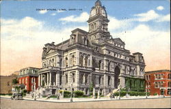 Court House Lima, OH Postcard Postcard