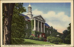 The Library Building, Randolph-Macon Woman's College