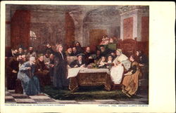 Columbus At The Court Of Ferdinand And Isabella Postcard