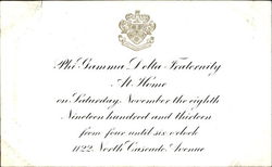 1913 Phi. Gamma Delta Fratemity